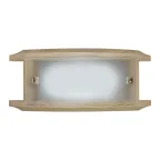 Светильник НББ-06-40 М39 Полесье 260х110матовый белый /корпус сосна /держатель винт золото индивидуальная упаковка