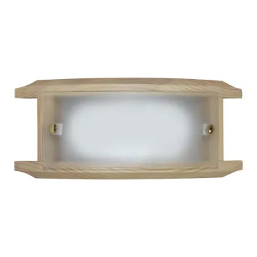 Светильник НББ-06-40 М39 Полесье 260х110матовый белый /корпус сосна /держатель винт золото индивидуальная упаковка