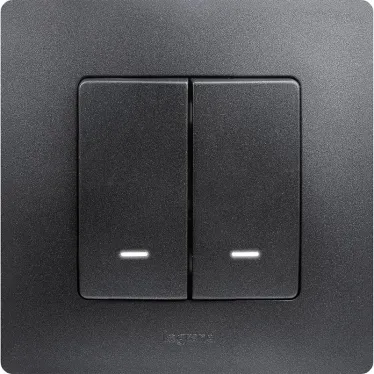 ETIKA Рамка 1 пост антрацит