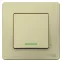 BLANCA С/У 1-клавишный ПЕРЕКЛЮЧАТЕЛЬ (cх.6) с подсв., 10А, 250B, БЕЖЕВЫЙ