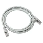 Патч-корд TERACOM PRO Cat.6 экранированный FTP оболочка LSZH серый (2.0м)