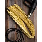 Трубка термоусаживаемая ТУТ нг 10/5 желтая в отрезках по 1м PROxima