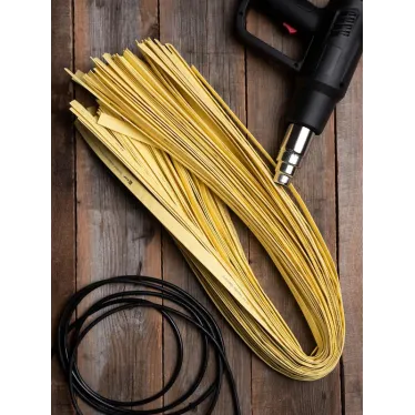 Трубка термоусаживаемая ТУТ нг 10/5 желтая в отрезках по 1м PROxima