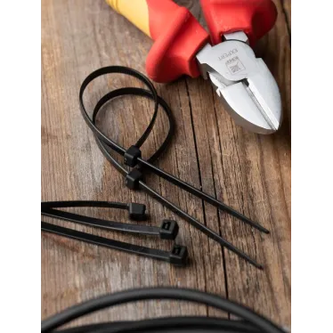 Хомут P6.6 стандартный черный 3.6x180 (100шт) FlexLock PROxima