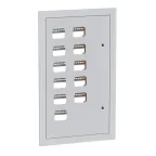 Щит этажный 11 кв. 1-дверный без слабот. отс.(1000х650х150) EKF PROxima