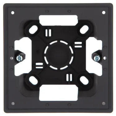 Коробка монтажная для накладного монтажа 1 модуль, графит