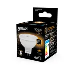 Лампа светодиодная LED 5Вт GU5.3 220В 3000К MR16 | 101505105 | Gauss