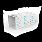 Светильник промышленный линейный ДСП 45 Вт 4500 лм 4000К AC 220В IP65 1470х60х55мм матовый сквозная проводка соеденяется в линию UNIVERSAL Gauss