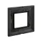 Рамка из металла, ''Avanti'', графитовая, 2 модуля