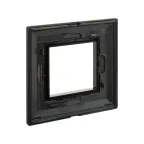 Рамка из металла, ''Avanti'', графитовая, 2 модуля