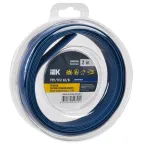 Трубка термоусадочная ТТУ нг-LS 12/6 синяя (2м/упак) IEK