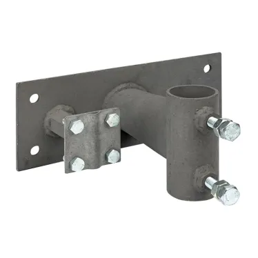 Держатель мачты молниеприемника к стене, D-40мм, вынос 100мм с гайкой PROxima