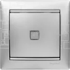 VALENA Рамка 1 пост алюминий модерн