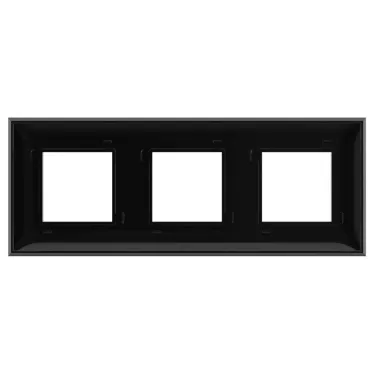 Avanti Рамка ARTLEBEDEV Черный квадрат 6 модульная