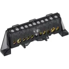 TEKFOR Шина N ноль в комбинированном DIN-изоляторе Стойка 8х12-(4+5)-Ч IEK