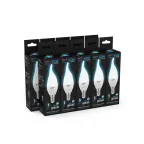 Лампа светодиодная Свеча на ветру 6.5W 550lm 6500K E14 LED 1/10/50 | 104101307 | Gauss