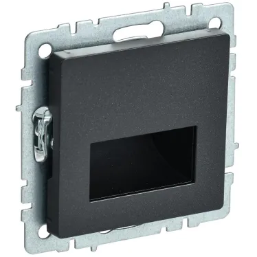 BRITE Подсветка LED встраиваемая ПЛ20-БрЧ черный