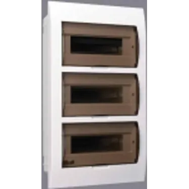 Щит распределительный встраиваемый ЩРв-36 IP41 пластиковый прозрачная дверь