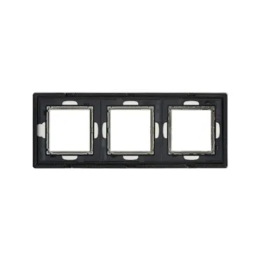 Рамка из алюминия, ''Avanti'', серая, 6 модулей