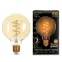 Лампа светодиодная Black LED Filament G95 Flexible E27 6W Golden 360lm 2400К | 105802007 | Gauss