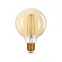 Лампа светодиодная Black LED Filament G95 E27 8W Golden 740lm 2400К | 105802008 | Gauss