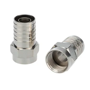 F-разъем RG-6, обжим,