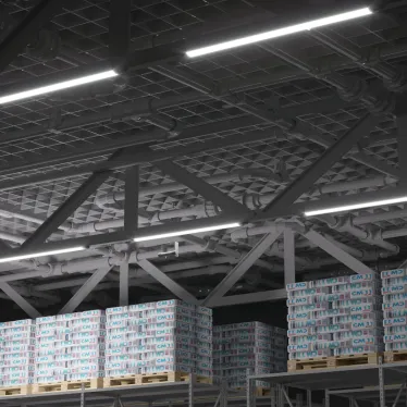 Светильник светодиодный ДПО 50 Вт 4500 лм 4000К AC 220В IP40 1492х75х25мм матовый опал WLF-2 Gauss