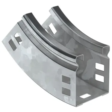 Поворот плавн. 45град тип В10 ESCA 50х100мм HDZ