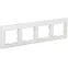 BRITE Рамка 4 поста РУ-4-Бр белый/белый IEK