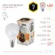 Лампа светодиодная LED P45-7W-827-E14 (диод, шар, 7Вт, тепл, E14, (10/100/3600)