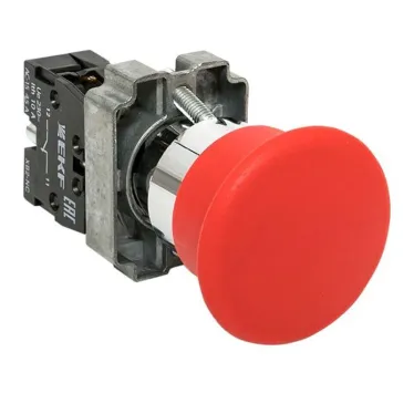 Кнопка BC42 Грибок красная NC