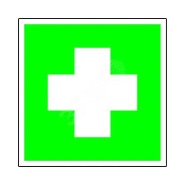 Пиктограмма (наклейка) "Аптечка первой медицинской помощи" NPU-2424.EC01 для ESTETICA, SPUTNIK | a7682 | Белый свет