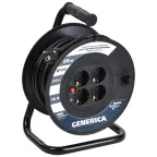 Удлинитель силовой УК20 с термозащитой 4 места 2P+PE/20м 3х1.5мм2 GENERICA