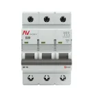 Выключатель автоматический AV-10 3P 20A (D) 10kA AVERES