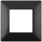 Рамка на 1 пост, Эра Elegance, антрацит, 14-5001-05