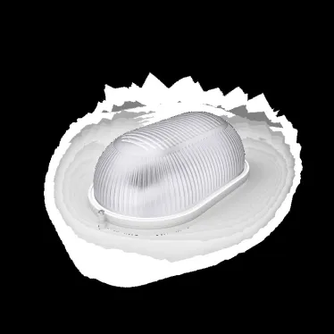 Светильник ЖКХ под лампу 1хE27 AC 220В IP54 овал 160х80х212мм max 60Вт НБП Gauss