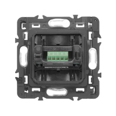 Панель лицевой розетки USB белая