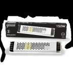 Блок питания для светодиодной ленты 150 Вт AC 190-240В Uвых 12В IP20 205х38х42мм ультратонкий Black Gauss