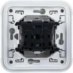 Plexo Розетка 2К+З немецкий стандарт 16А белая