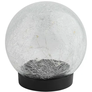 Садовый светильник Шар на солнечной батарее, 15 LED 15 cм ERASF012-24