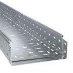 Лоток перфорированный 80х100х6000, 1,2 мм