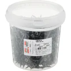 Саморез гипсокартон/металл 3,5х32 черный (1000шт) - ведро