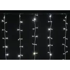 LIGHTING Гирлянда занавес 1,5х1,5м 160 светодиодов теплый белый свет IP20 прозрачный шнур 3м 230В транзит IEK