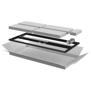 Дверь перфорированная двустворчатая для шкафа LINEA N 24U 600мм черная