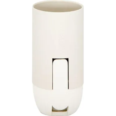 Патрон подвесной Е14 пластик белый