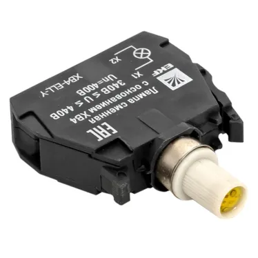 Лампа сменная c основанием XB4 желтая 400В PROxima