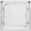 Рамка с защитной крышкой IP 44 INSPIRIA белая