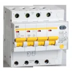 Выключатель автоматический дифференциальный АД14 4Р 6А 10мА