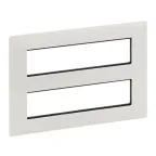 Valena LIFE Рамка для модульных устройств Mosaic 2x4x2 модуля Белая