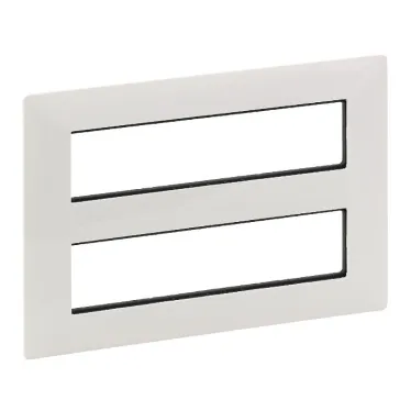 Valena LIFE Рамка для модульных устройств Mosaic 2x4x2 модуля Белая